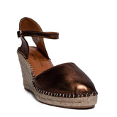 Italian Women Oxide Leather Wedges #0636