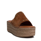 Italian Women Havan CHAMOIS Wedges #0719