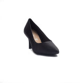 Spanish Women Black Leather Shoes #1335