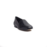 Spanish Women Black Leather Shoes #1343