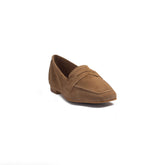 Spanish Women Beige Chamois Shoes #1349