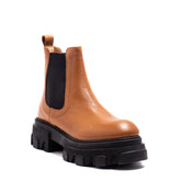 Italian Women Havan Leather Half Boot #0134