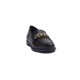 Spanish Women Black Leather Shoes #1372