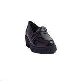 Spanish Women Black Vernis Leather Shoes #1381