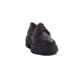 Spanish Women Brown Leather Shoes #1382
