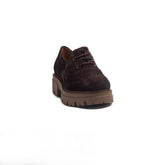 Spanish Women Brown Chamois Shoes #1386