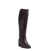 Spanish Women Brown Leather Boots #1412