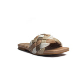 Spanish Women Pink Leather Slipper #1519