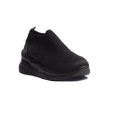 Turkish Women Black Cloth Shoes #1581