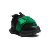 Turkish Women Green Leather * Water Proof Shoes #1593