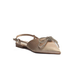 Turkish Women Pink Satin Mules #1608