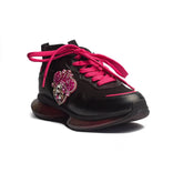 Turkish Women Pink Leather * Cloth Shoes #1620