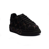 Turkish Women Black Glitter Shoes #1670