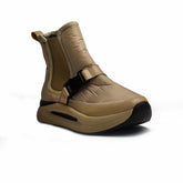 Turkish Women Beige Water Proof Half Boot #1683