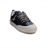 Turkish Women Black Leather Shoes #1774