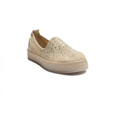 Turkish Women Beige Cloth Espadrilles #2048