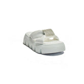 Turkish Women White Leather Slipper #2066