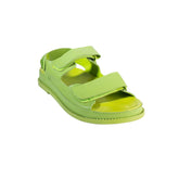 Turkish Women Green Leather Sandal #2068
