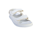 Turkish Women White Leather Sandal #2070