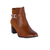Europeon Union Women Havan Leather Half Boot #2224