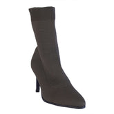 Europeon Union Women Kaki Cloth Half Boot #2266