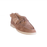 Europeon Union Women Cafe Chamois Shoes #2381