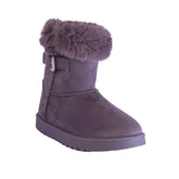 Europeon Union Women Grey Chamois Half Boot #2463