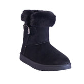 Europeon Union Women Grey Chamois Half Boot #2464