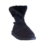 Europeon Union Women Black Water Proof Half Boot #2478