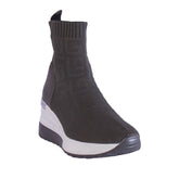 Europeon Union Women Kaki Cloth Half Boot #2510