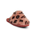 Europeon Union Women Fuchia Fur Winter Slipper #2546