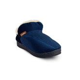 Europeon Union Women Dark Blue Fur Winter Slipper #2553