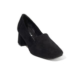 Women Black Chamois Shoes #2604