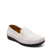 Women white Leather Espadrilles #2784
