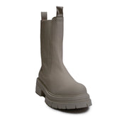 Spanish Women Creamy Leather Half Boot #0294