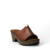 Women Havan Leather Wedges #3029