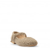 Women Grey Wool Ballerina #3145
