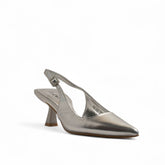 Europeon Union Women Silver Leather Soiree #3156