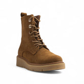 Europeon Union Women Beige Chamois Half Boot #3189