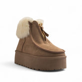 Europeon Union Women Cafe Chamois Half Boot #3220