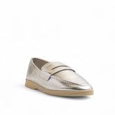 Europeon Union Women Silver Leather Shoes #3232