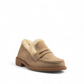 Europeon Union Women Cafe Chamois Shoes #3247