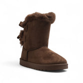 Europeon Union Women Brown Chamois Half Boot #3266