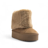 Europeon Union Women Cafe Chamois Half Boot #3273