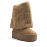 Europeon Union Women Cafe Chamois Half Boot #3277