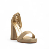 Europeon Union Women Gold Glitter Soiree #3292