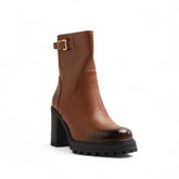 Europeon Union Women Havan Leather Half Boot #3298