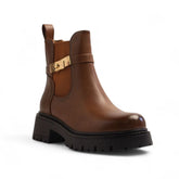 Europeon Union Women Havan Leather Half Boot #3333