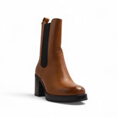 Europeon Union Women Havan Leather Half Boot #3394