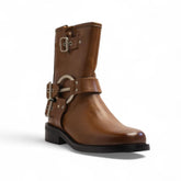 Europeon Union Women Havan Leather Half Boot #3416